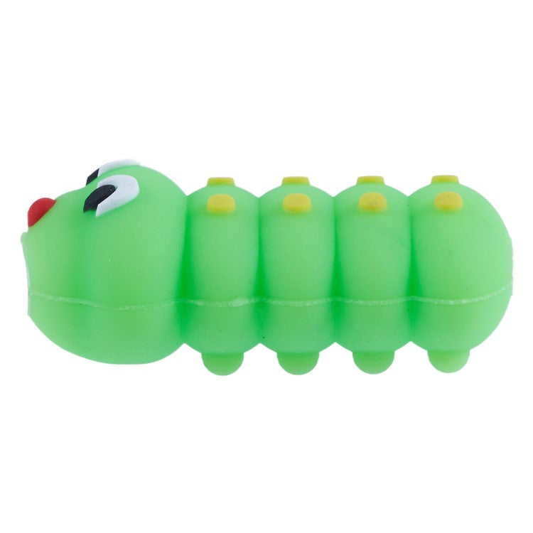 Cute Insect Pattern Charging Cord Protector USB Data Wire Protection Cover - Caterpillar