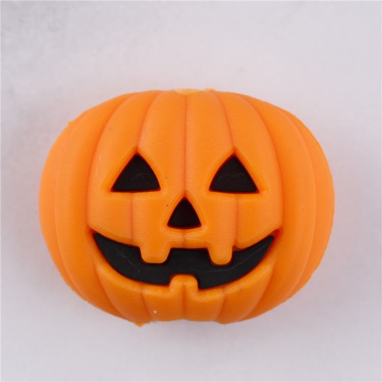 Cute Fruit Pattern Charging Cord Protector USB Data Wire Protection Cover - Pumpkin