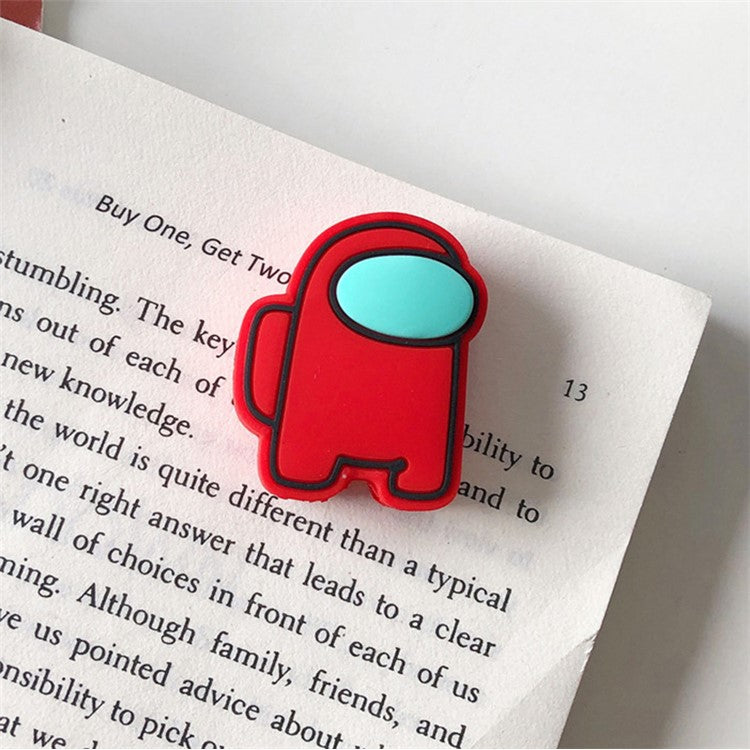 Cute Cartoon Charging Cable Protector Data Cable Saver for iPhone - Red