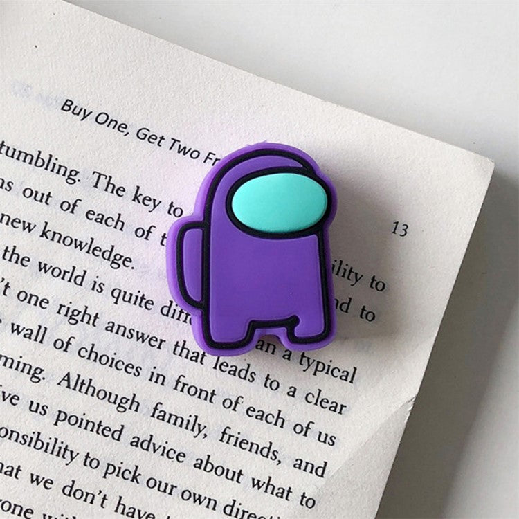 Cute Cartoon Charging Cable Protector Data Cable Saver for iPhone - Purple