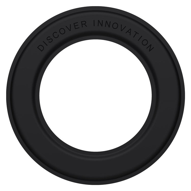 NILLKIN 2Pcs Universal Mobile Phone Round Magnetic Sticker Rings for Magsafe Wireless Charger - Black