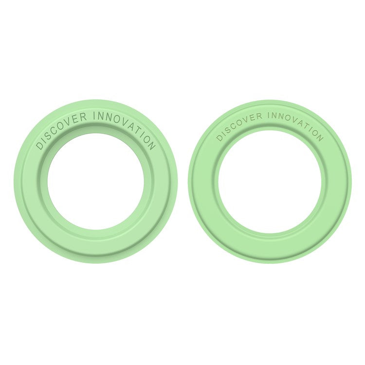 NILLKIN 1 Set Magnetic Ring Holder Self-adhesive SnapHold SnapLink Magnetic Mount Stand Phone Bracket - Green