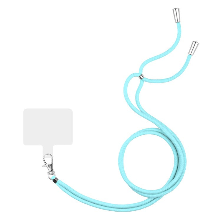 1.5m Universal Crossbody Body Phone Lanyard with Patch Adjustable Shoulder Strap Cellphone Neck Strap - Mint Green