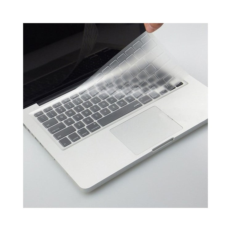 White ENKAY HAT PRINCE Matte PC Protective Cover + Keyboard Film + Anti-dust Plugs for MacBook Pro 13.3" A1278