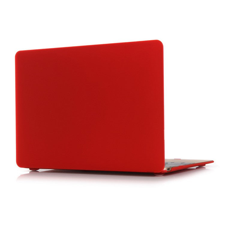 Red Matte Plastic Hard Case for MacBook 12-inch with Retina Display(2015)