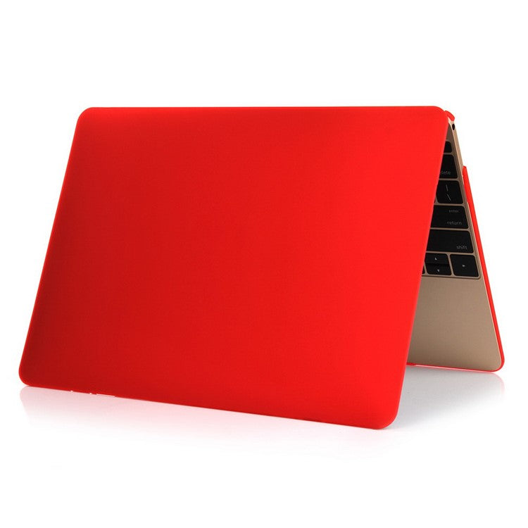 Red Matte Plastic Hard Case for MacBook 12-inch with Retina Display(2015)