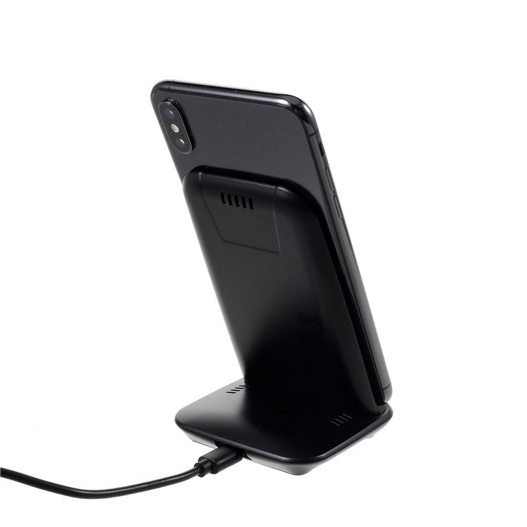 MUIFA 10W Fast Wireless Charging Stand (Support FOD Function) for iPhone XS/XS Max/XR/X, Samsung Galaxy S10/S9/S8/Note9/Note 8 Etc.