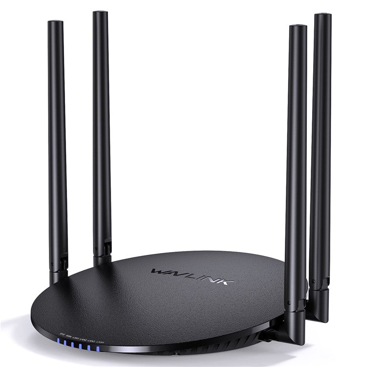 WAVLINK WN530G3 WiFi Router AC1200 Dual Band Wireless Repeater with 4x 5dBi Foldable Antenna - EU Plug