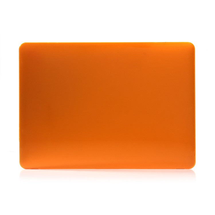 Shock Absorption Hard Shell for MacBook Pro 13 inch A1706 / A1708 / A1989 / A2159 / A2251 / A2289 / A2338, See-through Design Protective Cover - Orange