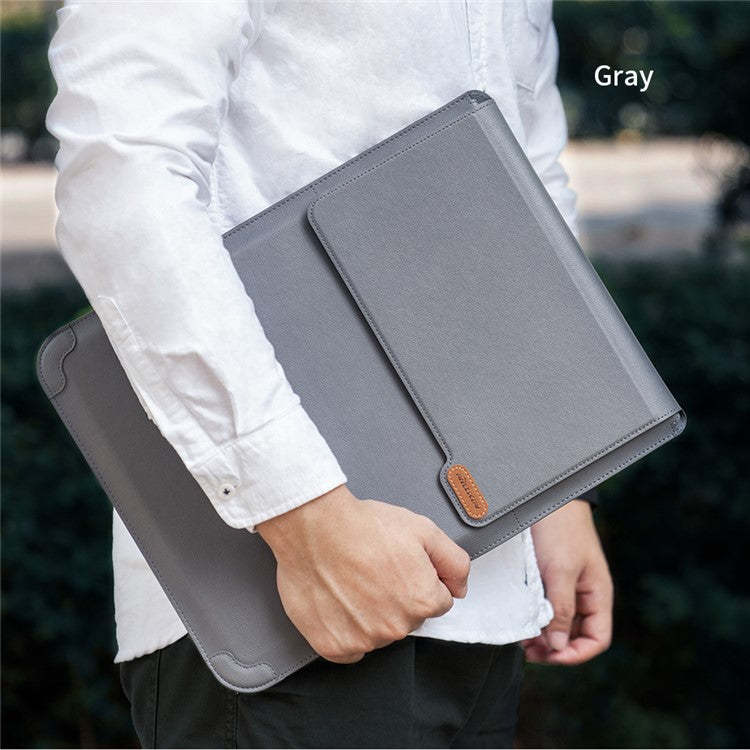 NILLKIN Multifunctional Laptop Sleeve with Bracket and Mouse Pad Function for 14-INCH Laptop Computer - Grey