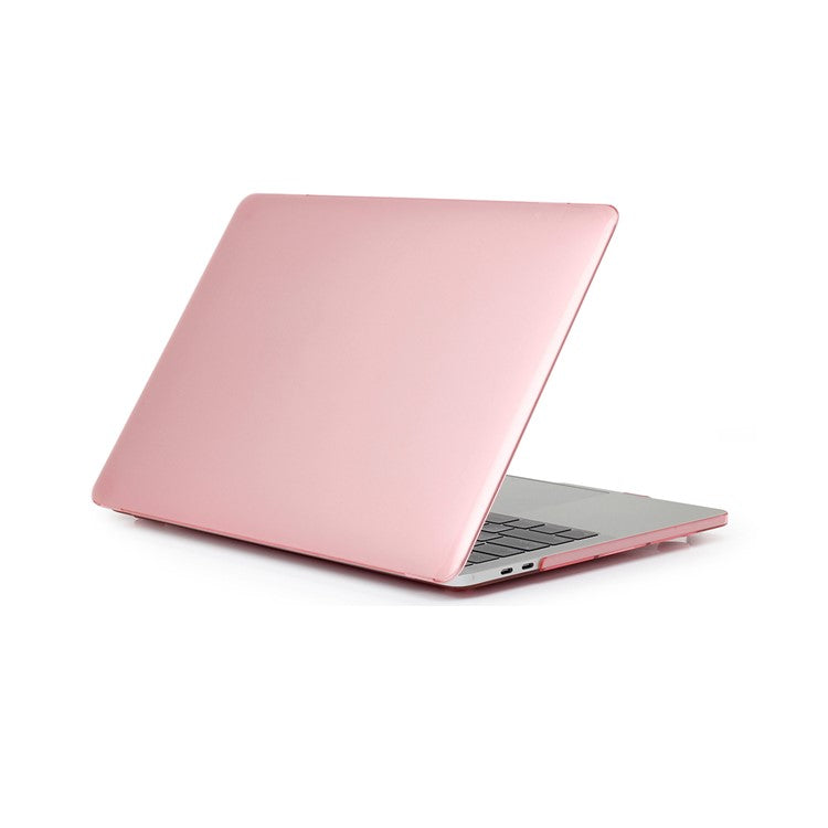 For MacBook Pro 16-inch (2019) A2141 ENKAY HAT PRINCE Crystal PC Protective Case + Ultra-slim TPU EU Version Keyboard Film + Anti-Dust Plugs 3-IN-1 Set - Pink