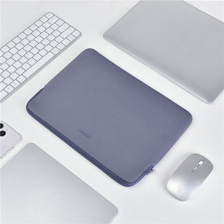 WIWU 14 inch Laptop Sleeve Ultra-Slim Nylon Lycra Notebook Computer Bag Case - Purple