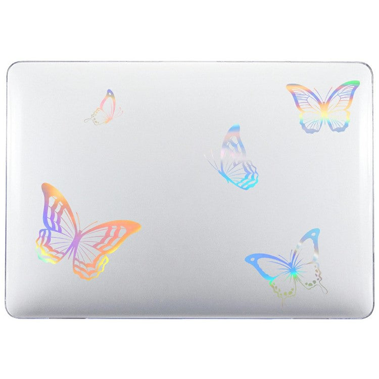 For Macbook Air 15 inch (2023) A2941 (EU Version)  /  A3114 Case Cold Stamping Laptops PC Hard Shell - LT-4 Clear