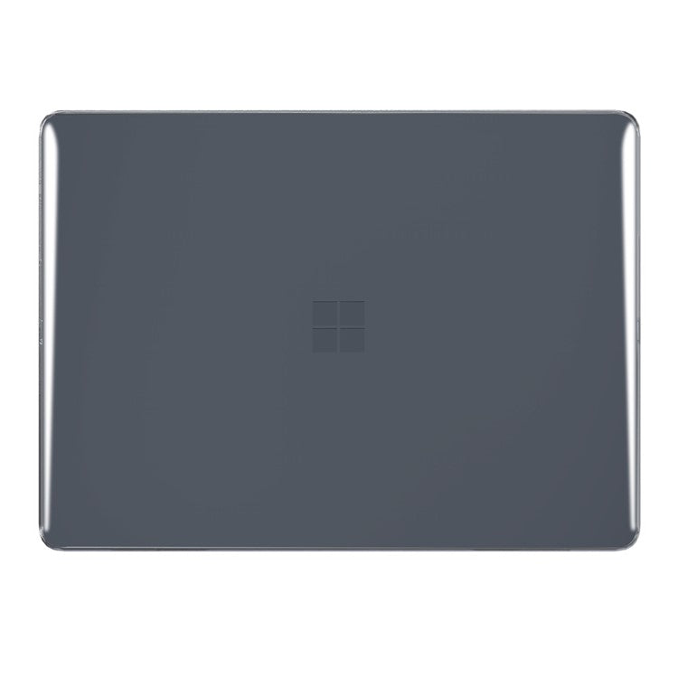 For Microsoft Surface Laptop 7 13.8-inch Crystal Case PC Ultra Thin Protective Cover - Black