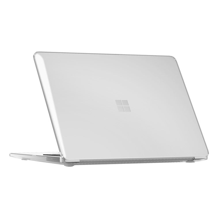 For Microsoft Surface Laptop 7 13.8-inch Crystal Case PC Ultra Thin Protective Cover - White