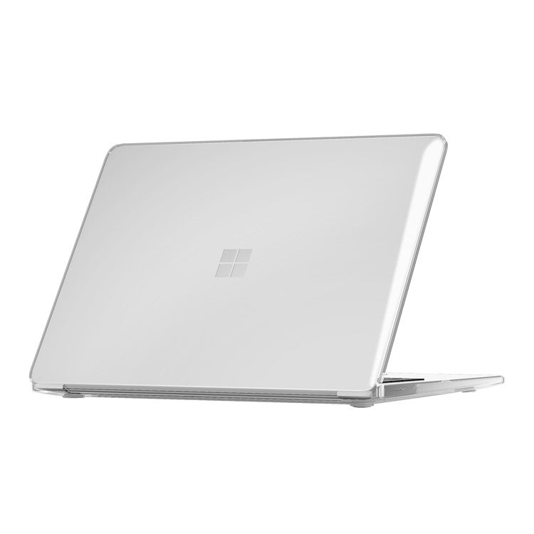 For Microsoft Surface Laptop 7 13.8-inch Crystal Case PC Ultra Thin Protective Cover - White