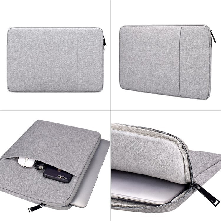 ND01 Waterproof Laptop Sleeve Bag Liner Notebook Carrying Case for MacBook Pro 16 Inch / 14.1-15.4 Inch Notebook - Dark Grey