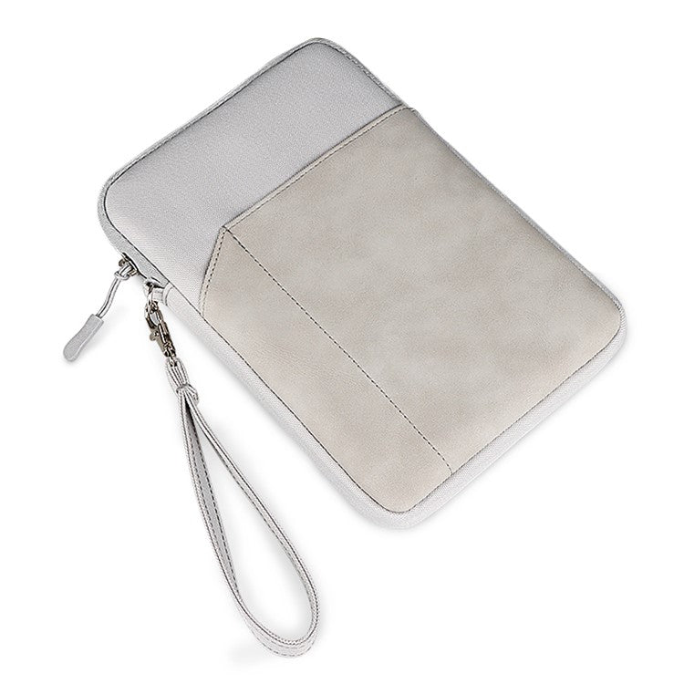 ND00S Portable Sleeve Case Shockproof Bag Cover with Pen Pocket for iPad Air/Pro 9.7-10.8 Inch Tablet - Light Grey