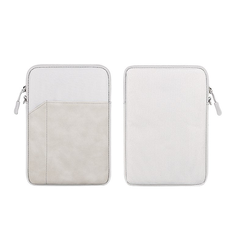 ND00S Portable Sleeve Case Shockproof Bag Cover with Pen Pocket for iPad Air/Pro 9.7-10.8 Inch Tablet - Light Grey