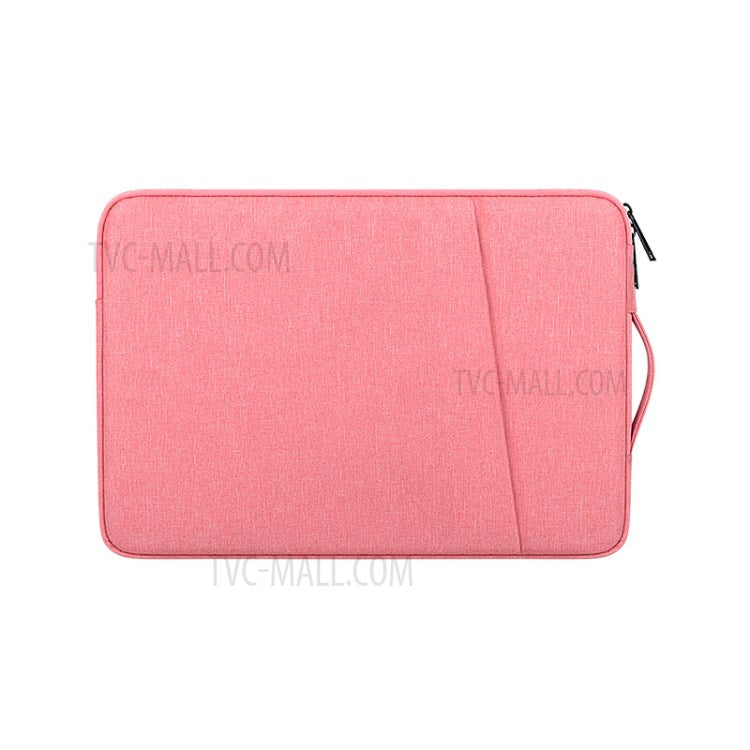 ND01D Waterproof Wear-Resistant Notebook Computer Protective Sleeve Case for 13.3-inch Laptop - Pink