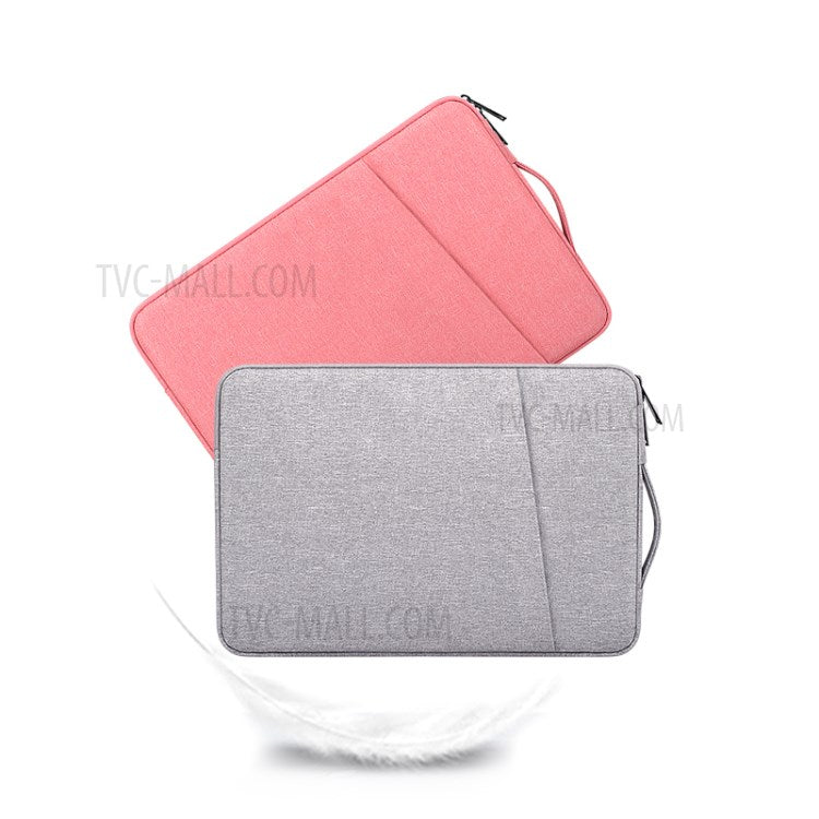 ND01D Waterproof Wear-Resistant Notebook Computer Protective Sleeve Case for 13.3-inch Laptop - Pink