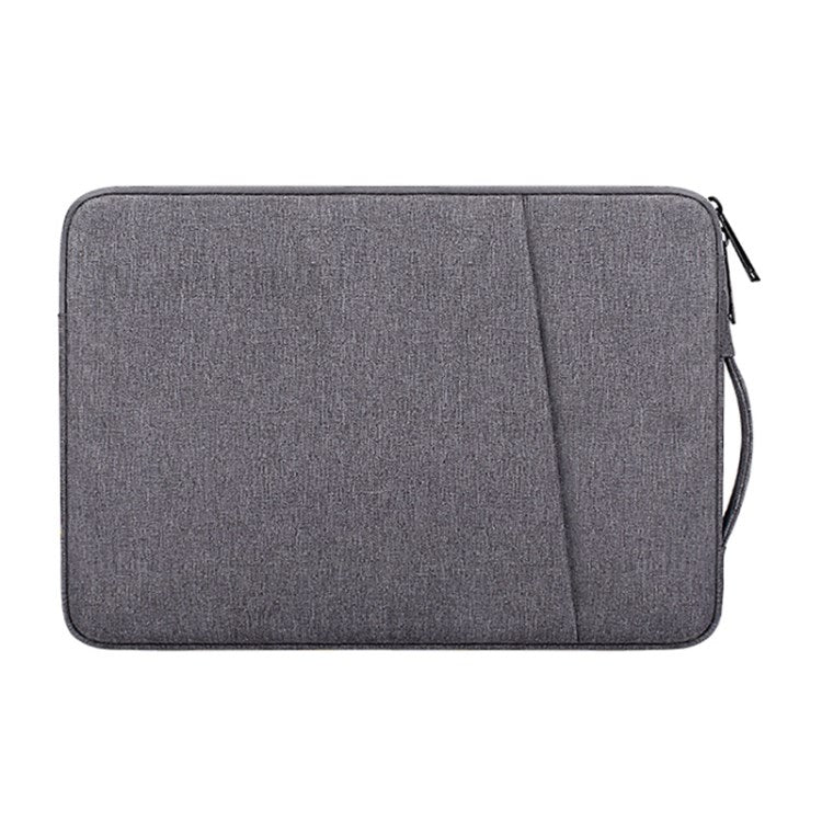 ND01D Wear-Resistant Waterproof Notebook Computer Protective Sleeve Case for 14.1-15.4 inches Laptop - Dark Grey