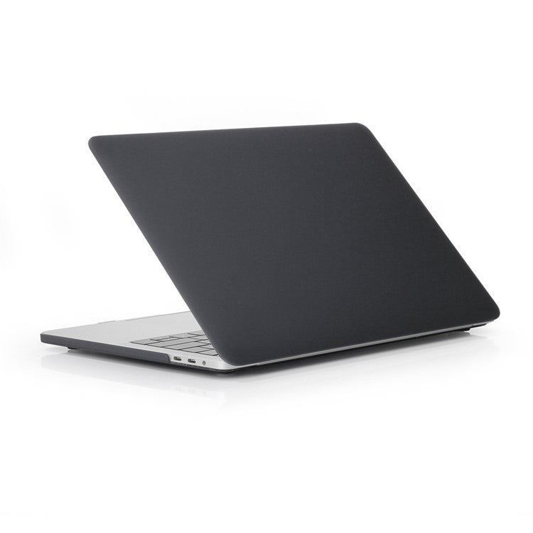 For MacBook Pro 16 inch (2024) (2023) (2021) (A2485) Scratch-Resistant Matte PC Front and Back Protective Shell - Black