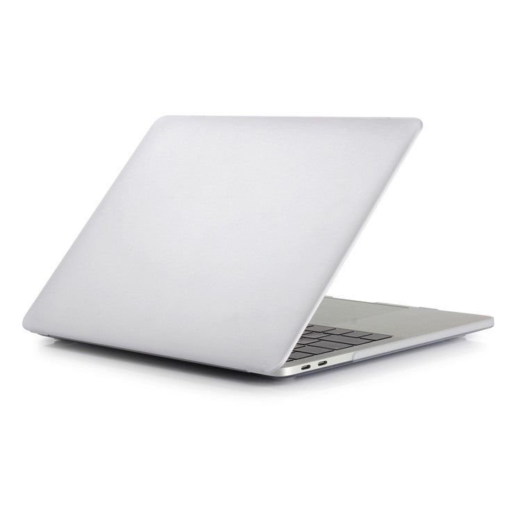 For MacBook Pro 16 inch (2024) (2023) (2021) (A2485) Scratch-Resistant Matte PC Front and Back Protective Shell - Transparent