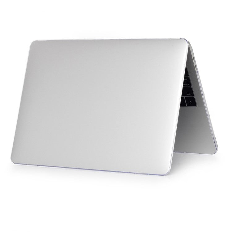 For MacBook Pro 16 inch (2024) (2023) (2021) (A2485) Scratch-Resistant Matte PC Front and Back Protective Shell - Transparent