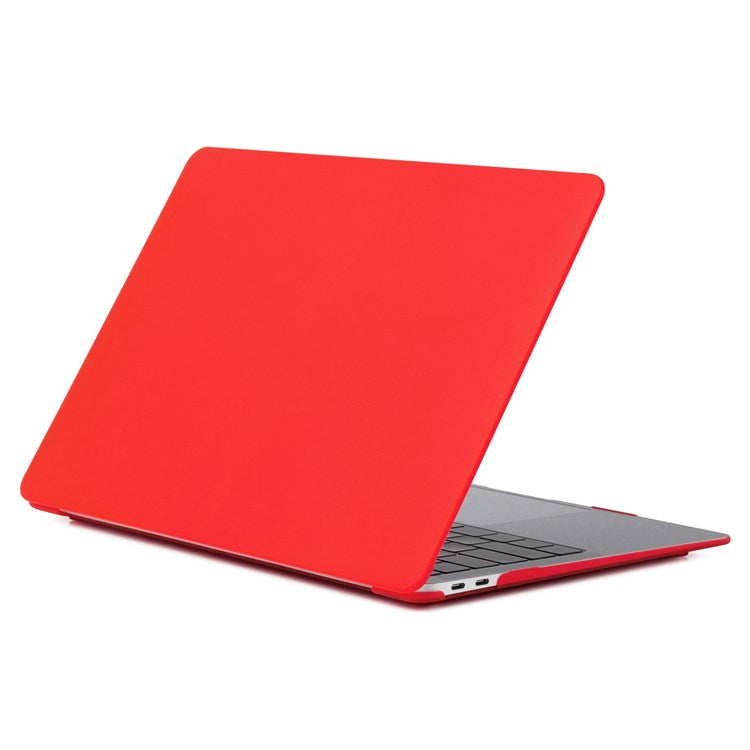 For MacBook Pro 16 inch (2024) (2023) (2021) (A2485) Scratch-Resistant Matte PC Front and Back Protective Shell - Red