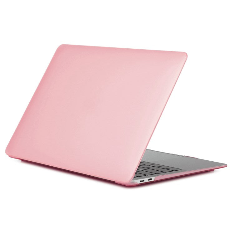 For MacBook Pro 16 inch (2024) (2023) (2021) (A2485) Scratch-Resistant Matte PC Front and Back Protective Shell - Pink