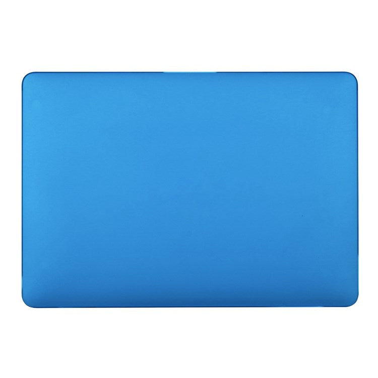 For MacBook Pro 16 inch (2024) (2023) (2021) (A2485) Scratch-Resistant Matte PC Front and Back Protective Shell - Dark Blue