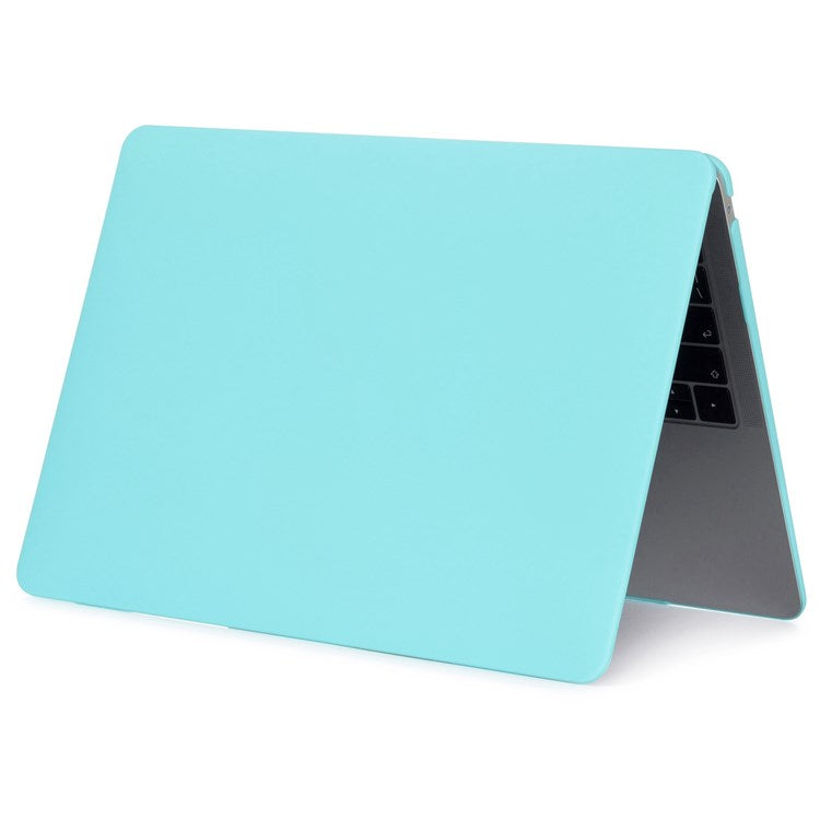 For MacBook Pro 16 inch (2024) (2023) (2021) (A2485) Scratch-Resistant Matte PC Front and Back Protective Shell - Blue