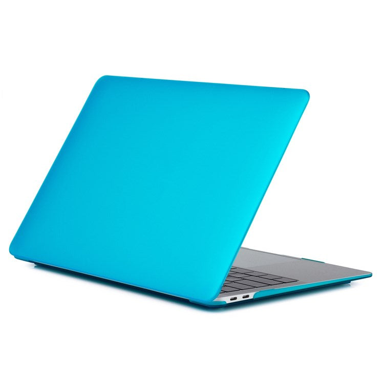 For MacBook Pro 16 inch (2024) (2023) (2021) (A2485) Scratch-Resistant Matte PC Front and Back Protective Shell - Aqua Blue