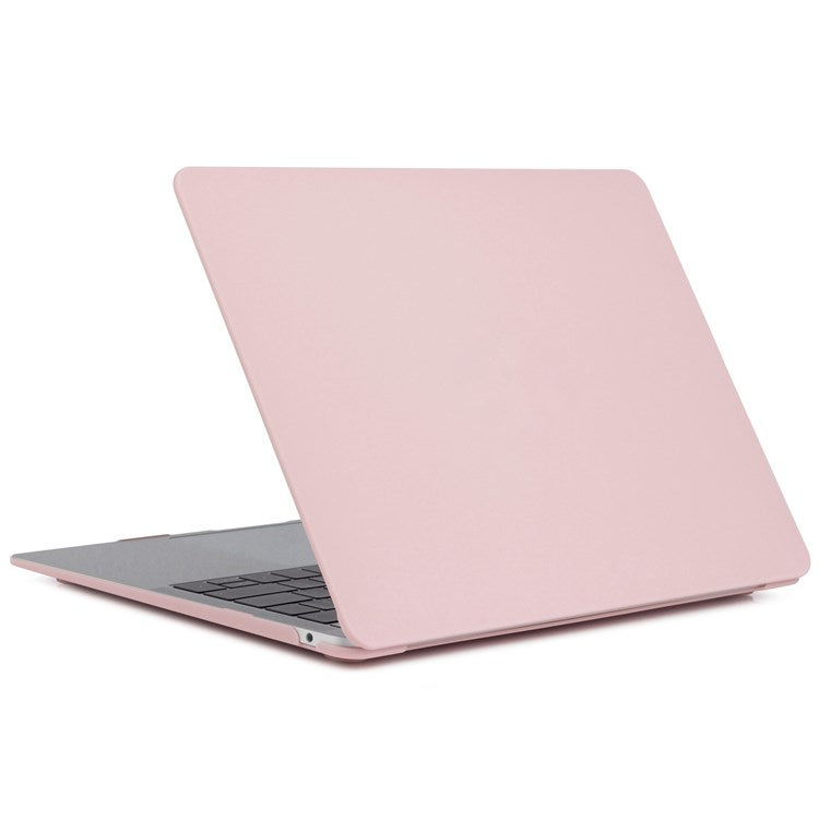 For MacBook Pro 16 inch (2024) (2023) (2021) (A2485) Scratch-Resistant Matte PC Front and Back Protective Shell - Light Pink