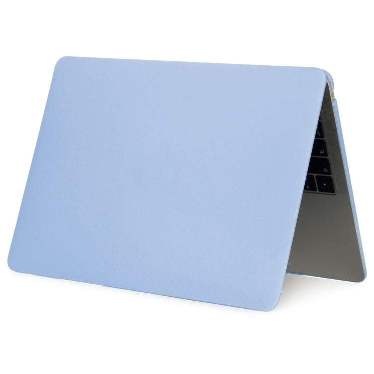 For MacBook Pro 16 inch (2024) (2023) (2021) (A2485) Scratch-Resistant Matte PC Front and Back Protective Shell - Baby Blue