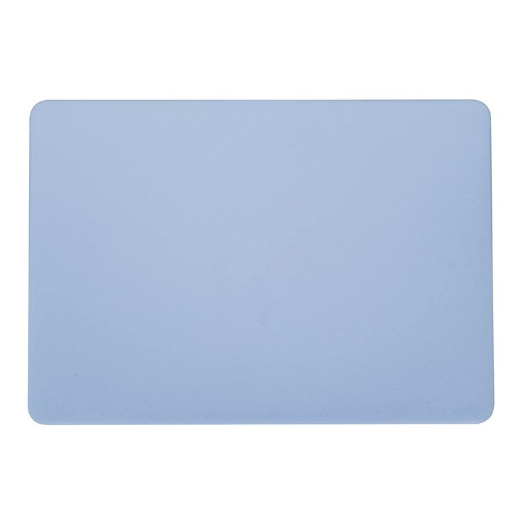 For MacBook Pro 16 inch (2024) (2023) (2021) (A2485) Scratch-Resistant Matte PC Front and Back Protective Shell - Baby Blue