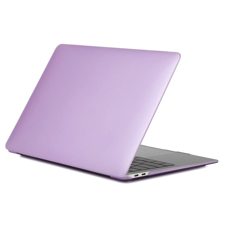 For MacBook Pro 16 inch (2024) (2023) (2021) (A2485) Scratch-Resistant Matte PC Front and Back Protective Shell - Purple