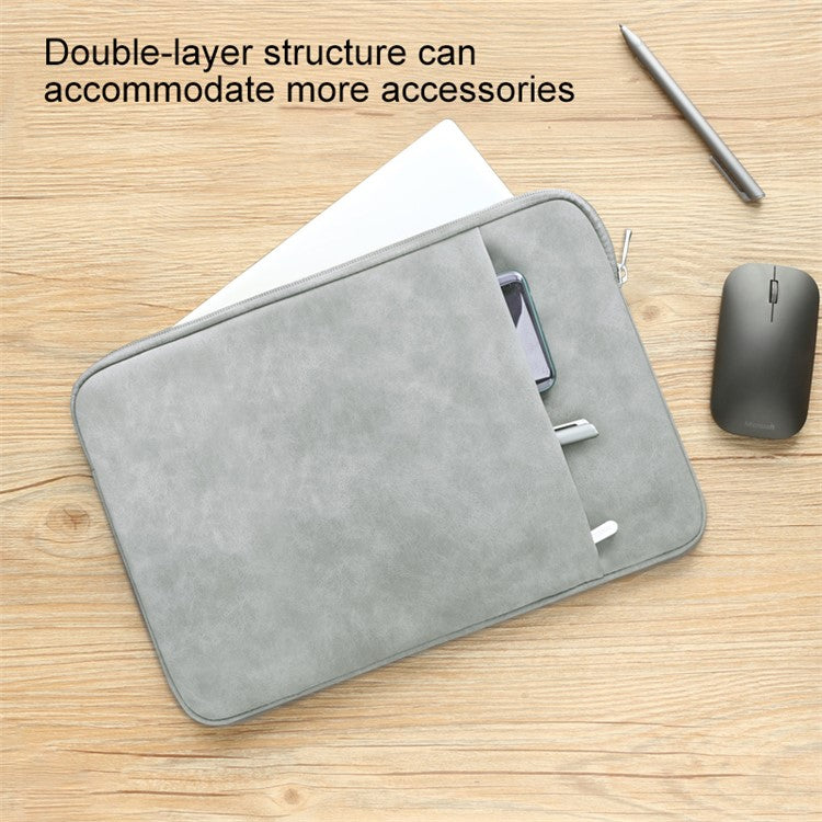 Multifunction Splash-resistant Shockproof Laptop Sleeve Laptop Storage Case Bag for 14-inch Laptops