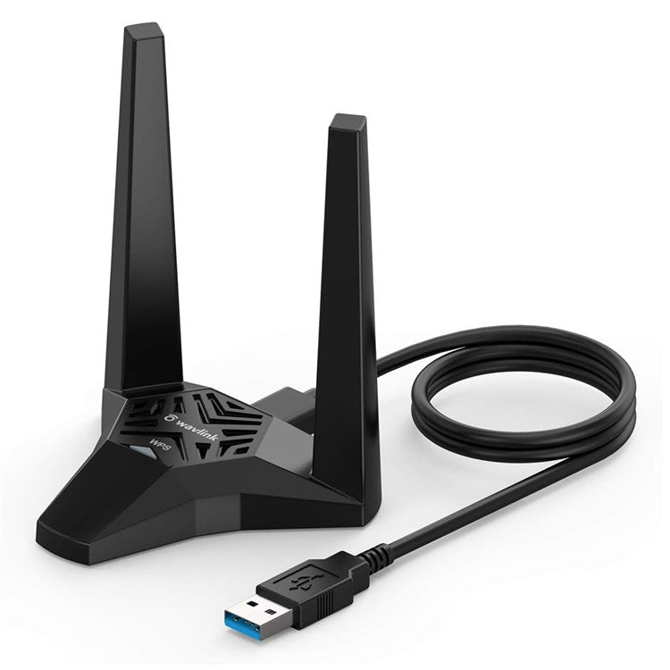 WAVLINK WS-WN692A3-A High Speed AC1300M 2.4GHz / 5GHz Wireless Dual Band USB 3.0 Adapter for Lag-Free Video Streaming / Gaming