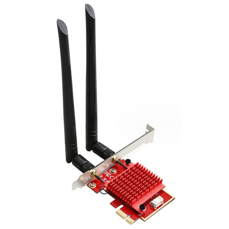 TXA116 WiFi6 Intel AX210 Chipset PCIE Adapter Bluetooth 5.2 Three Band WiFi Network Card