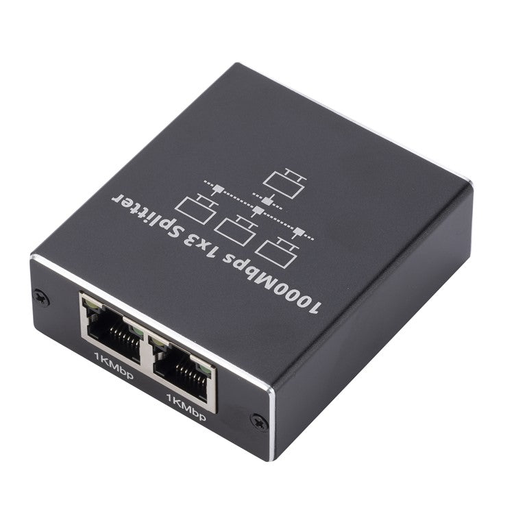 1000Mbps 3-Port Gigabit Network Switch Ethernet Splitter for Computer Hub Router