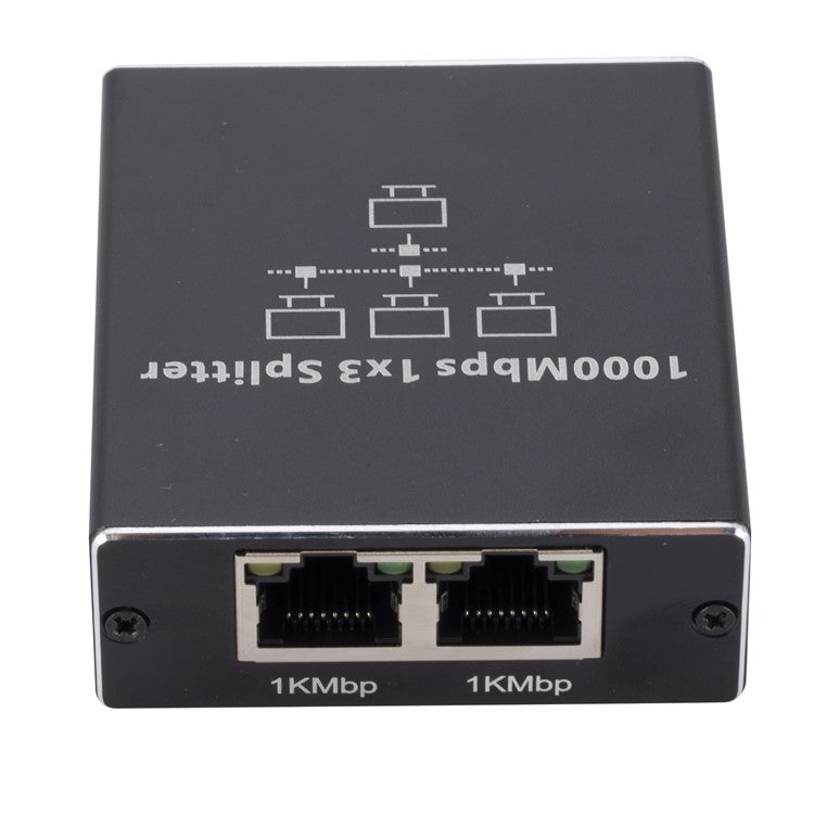 1000Mbps 3-Port Gigabit Network Switch Ethernet Splitter for Computer Hub Router