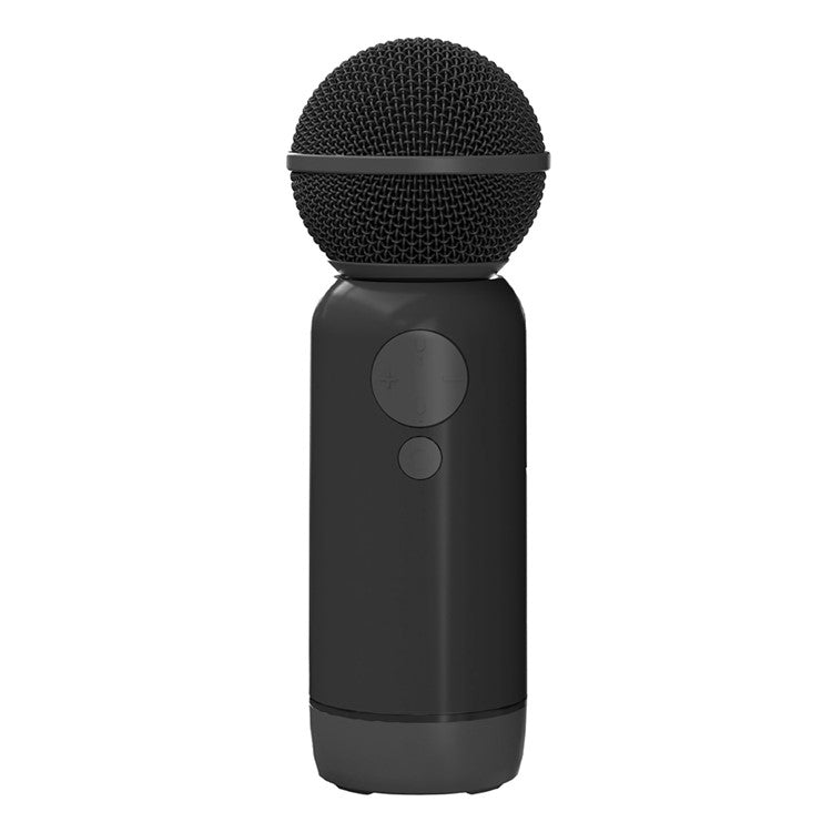 K1 Indoor Outdoor Universal Microphone Support Mobile Phone Connection Karaoke Device Handheld Bluetooth Microphone - Black