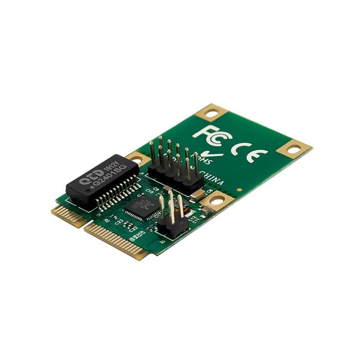 Mini PCIe Gigabit Single Port Network Card Copper Ethernet LAN Adapter Card RTL8111F GbE RJ45