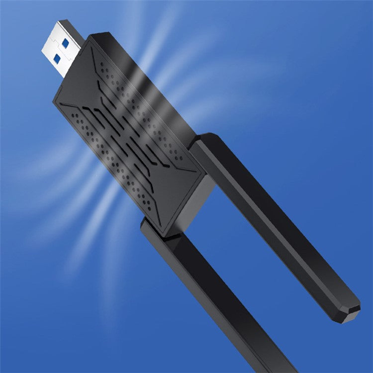 ZT02 Dual Band Driver-Free USB3.0 5G Wireless Network Adapter for Desktop PC, Laptop, 1200Mbps WiFi Wireless Adapter