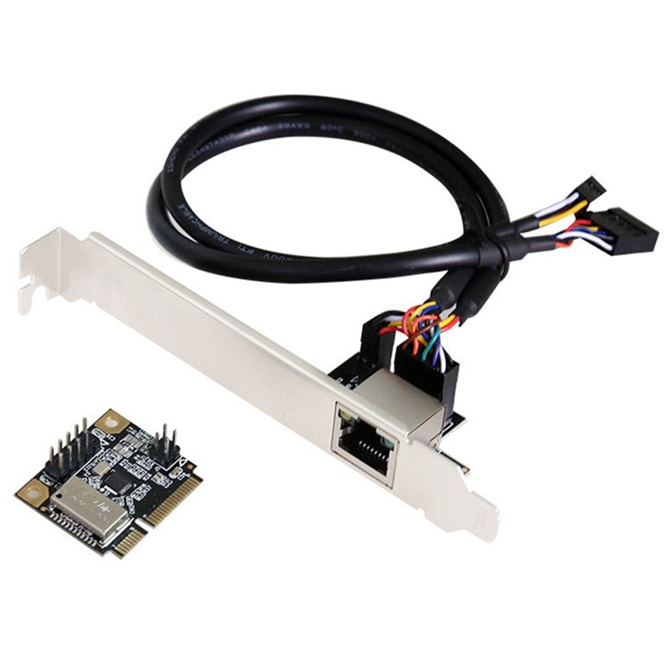 TXA079 Mini PCI-E Network Card Wired 1000Mbps Gigabit Ethernet Adapter for Desktop Computer