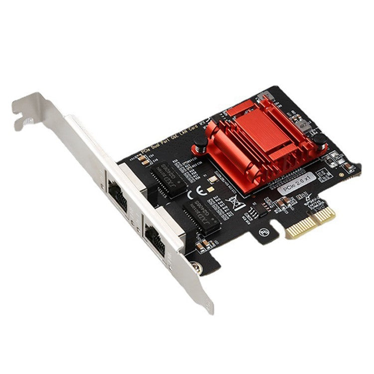 TXA094 For Desktop PC Dual RJ45 Port Intel 82575&6 Chip Gigabit Pcie Server Network Card