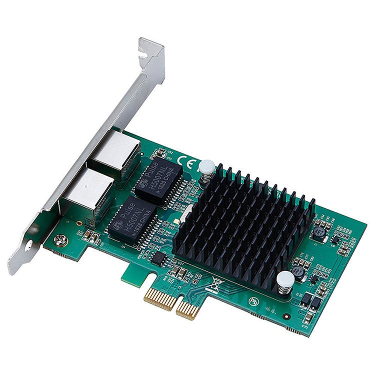 TXA020 Intel 82575EB Chip Pcie Gigabit Dual Port Network Card with Long and Short Baffle