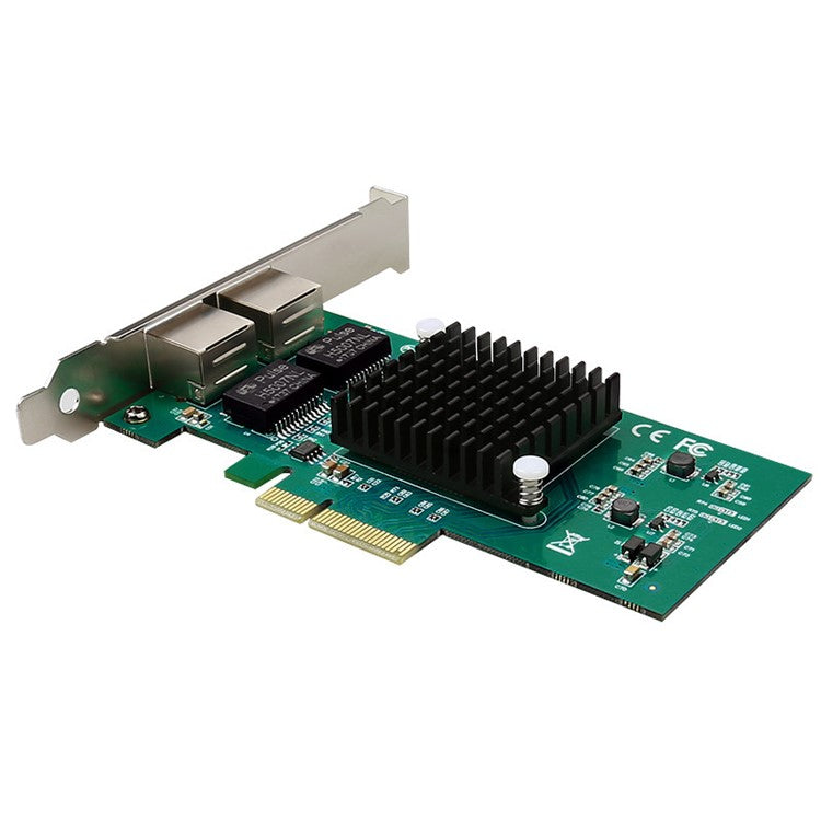 TXA030 Intel 82576 Desktop PC Dual RJ45 Port Network Card 1000Mbps PCI-E X4 Gigabit Network Card